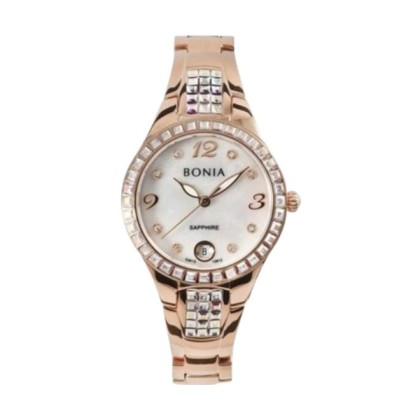 Bonia Cristallo Elegance BNB10612-2555S Stainless Steel Women Watch